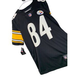 Nike NFL Pittsburgh Steelers Brown #84 On Field Jersey Black Size S Mens NWT